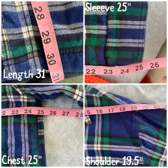 (SOLD)Men’s L L Bean plaid performance fleece L - Picture 2 of 7